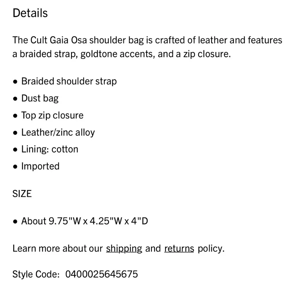 Cult Gaia Osa Shoulder Purse Hand Bag Leather Buttercream Yellow $498